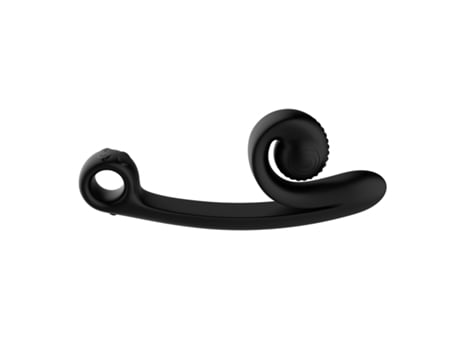 Vibrador Doble SNAIL VIBE Curve Negro SNAIL VIBE