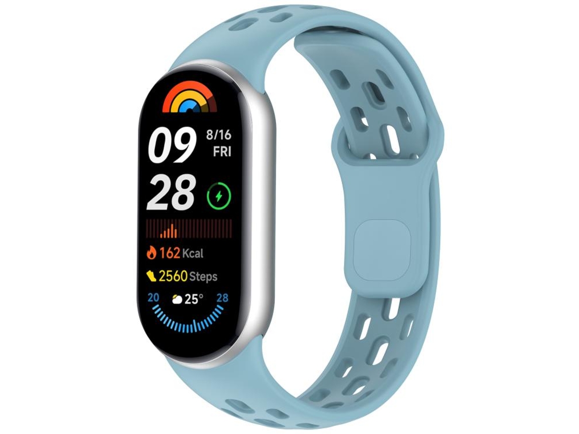 Pulsera para Xiaomi Smart Band 10/9/8 - TPU transpirable - Orificios con patrón de panal