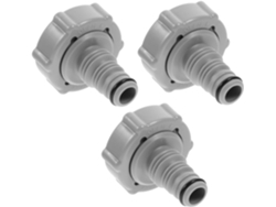 3piezas Conjunto De Adaptadores Para Mangueras De Piscina Ø Conectores Para Tuberías De Vacío Y Limp