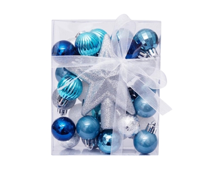 30 bolas de Navidad decorativas para árboles de Navidad.