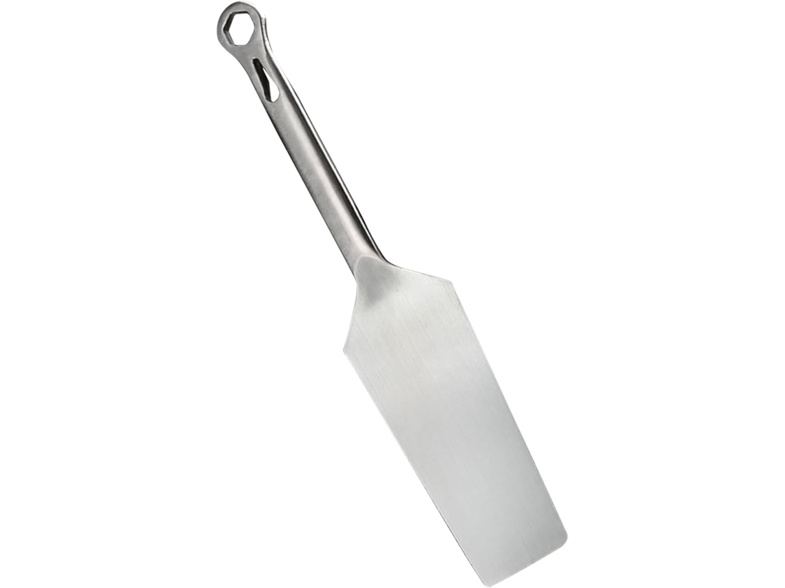 Paleta De Albañilería Alipis Acero Inoxidable 8 Cm Diseño Del Redondeado