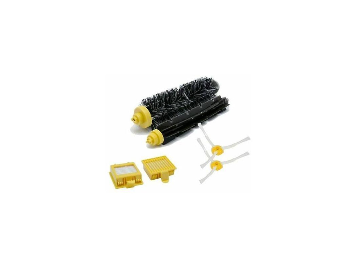 Kit compacto completo con cepillo lateral de 3 puntas para iRobot Roomba 760 765 770 775 780 790 | Sin marca