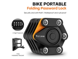 Candado Plegable Antirrobo Para Bicicleta Y Moto Cadena De Seguridad Accesorio Bicicleta Eléctrica