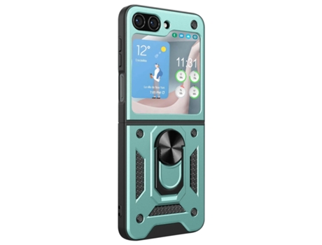 Funda para Samsung Galaxy Z Flip 5 AVIZAR Acrílico Verde