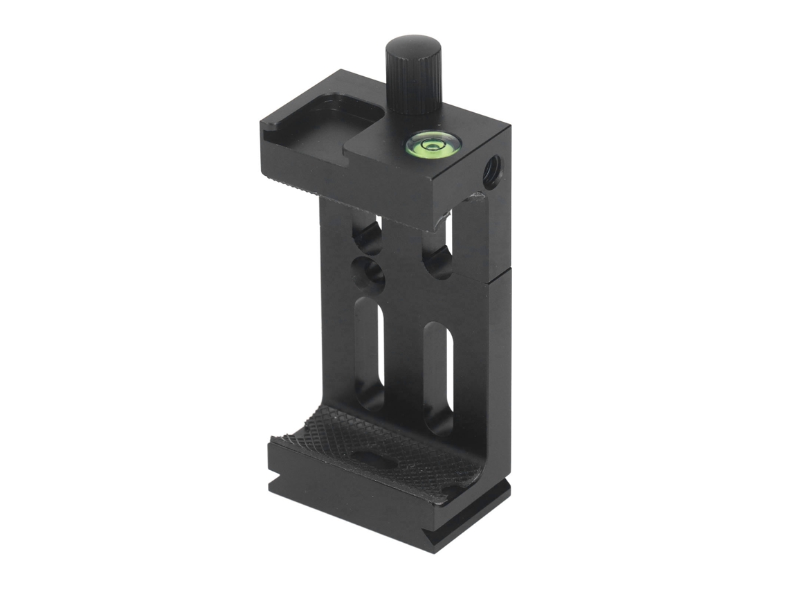 Soporte De Trípode Para Teléfono De Aluminio Con Cold Shoe, Abrazadera Metálica Ajustable Universal Y Adaptador Expandible