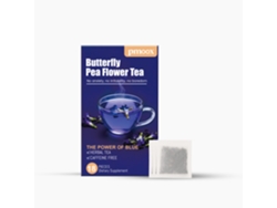Té de hierbas relajante de flor de guisante mariposa