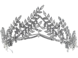 Corona duradera, magnífica tiara para el cabello, joyería elegante, accesorio exquisito, decoración.