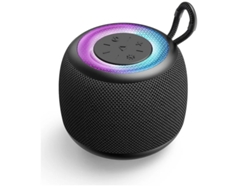 Altavoz Bluetooth portátil con Bluetooth 5.3, luces RGB, sonido estéreo y graves, tamaño compacto, IPX5, impermeable, ligero, para Yizhood