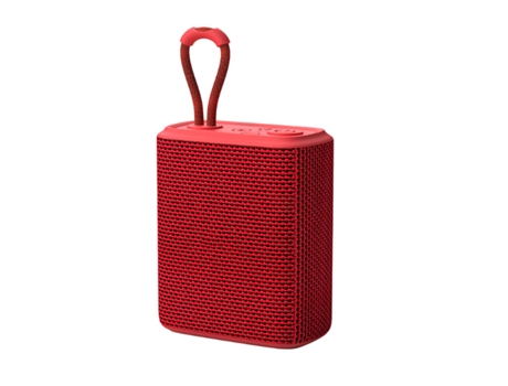 Altavoz Bluetooth Mini MOROROR(Rojo - Autonomía: Hasta 8 horas - Alcance: Hasta 20 m)