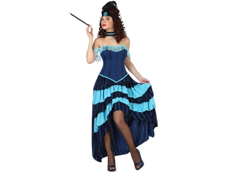 Disfraz de Mujer ATOSA bailarina azul (Tam: ML)