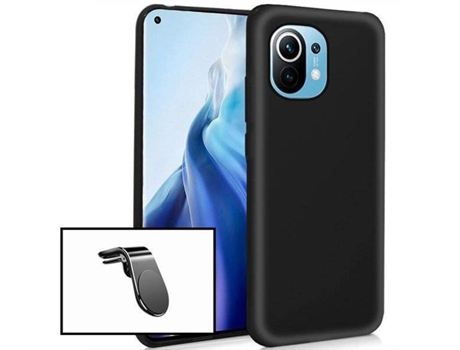 Kit Carcasa + Protector de Pantalla Xiaomi Mi 11 Lite 5G PHONECARE Negro