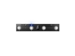 Pedal controlador MIDI inalámbrico Bluetooth para paso de páginas, compatible con instrumentos musicales y software DAW.