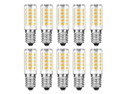Rebe-conjunto De 10 Bombillas Led E14 5w Equivalente A 50w Luz Blanca Cálida 3000k 500lm No Regulable 220-240v