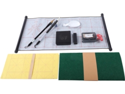 Kit Completo Para Practicar Caligrafía China, Pincel Y Barra De Tinta.