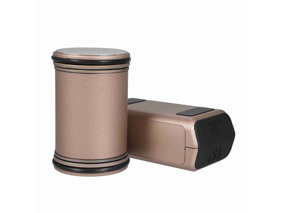 Afilador De Cuchillos Con Rodamiento - Herramienta Con Discos De Diamante Y Cerámica, Base Magnética Con Ángulos De 15 Y 20 Grados Para Cocina (dorado)