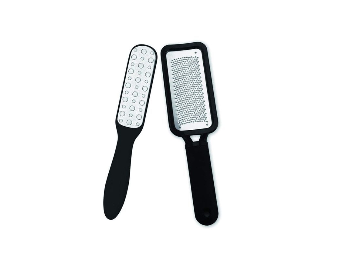2 Limas Para Pies, Lima De Acero Inoxidable Y Lima De Doble Cara Para Pedicura.