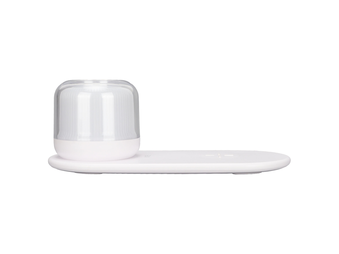 Lámpara De Mesa Con Carga Inalámbrica, 15 W, Rgb, Ajuste Táctil Magnético, Luz Ambiental De Emergencia.
