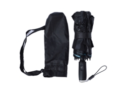 Guarda-chuva Com Ventilador Plegável Uv Resistente Bateria Recarregável 2600mah Para Viagem Verão Quente