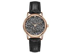 Relógio De Pulso Feminino Casual Com Padrões Fofos Pulseira De Silicone Quartz Redondo