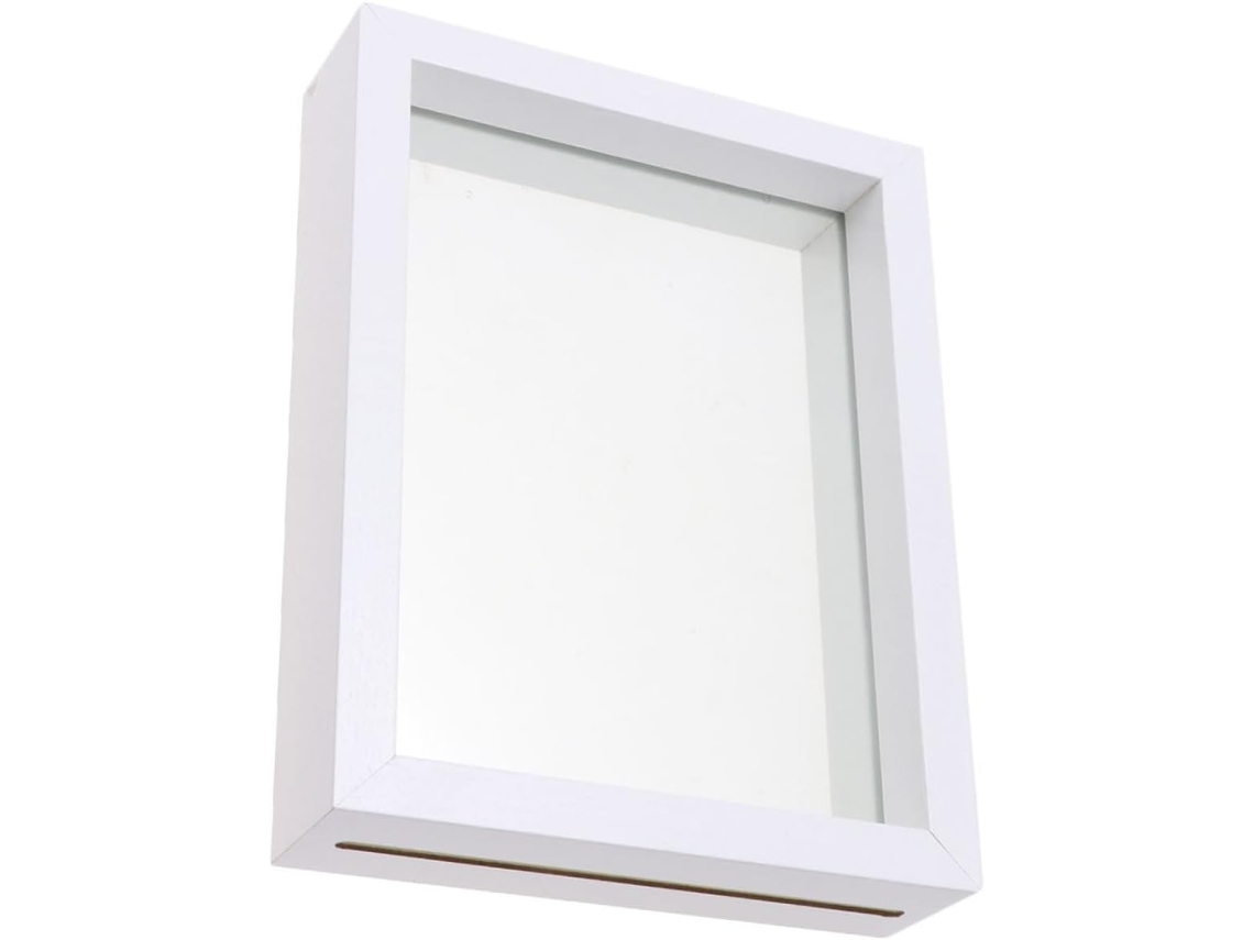 Marco De Entomología Para Armar, Vitrina De Vidrio 3d Blanca De 25 Cm, Caja Para Recolectar Especímenes...