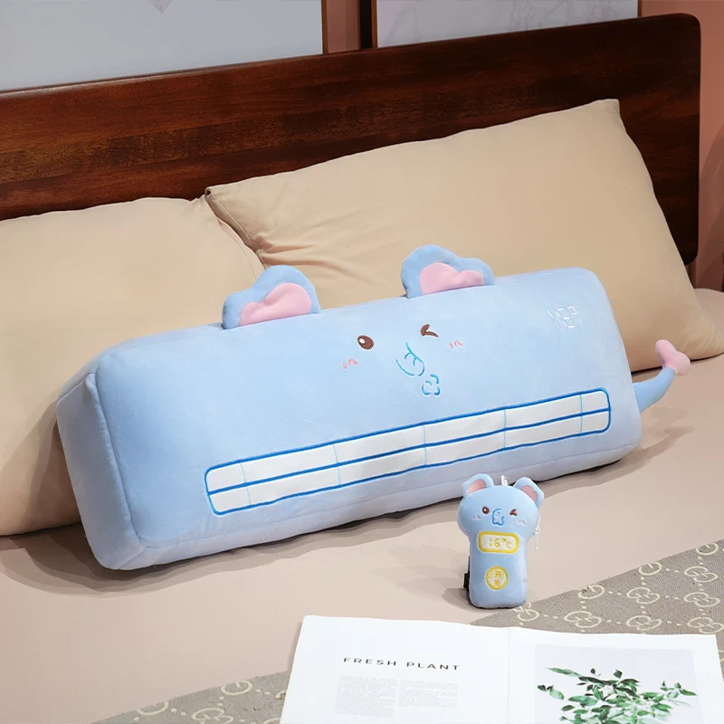 Almohada/cojín Para Adulto Con Estampado De Aire Acondicionado (azul, 75 Cm)