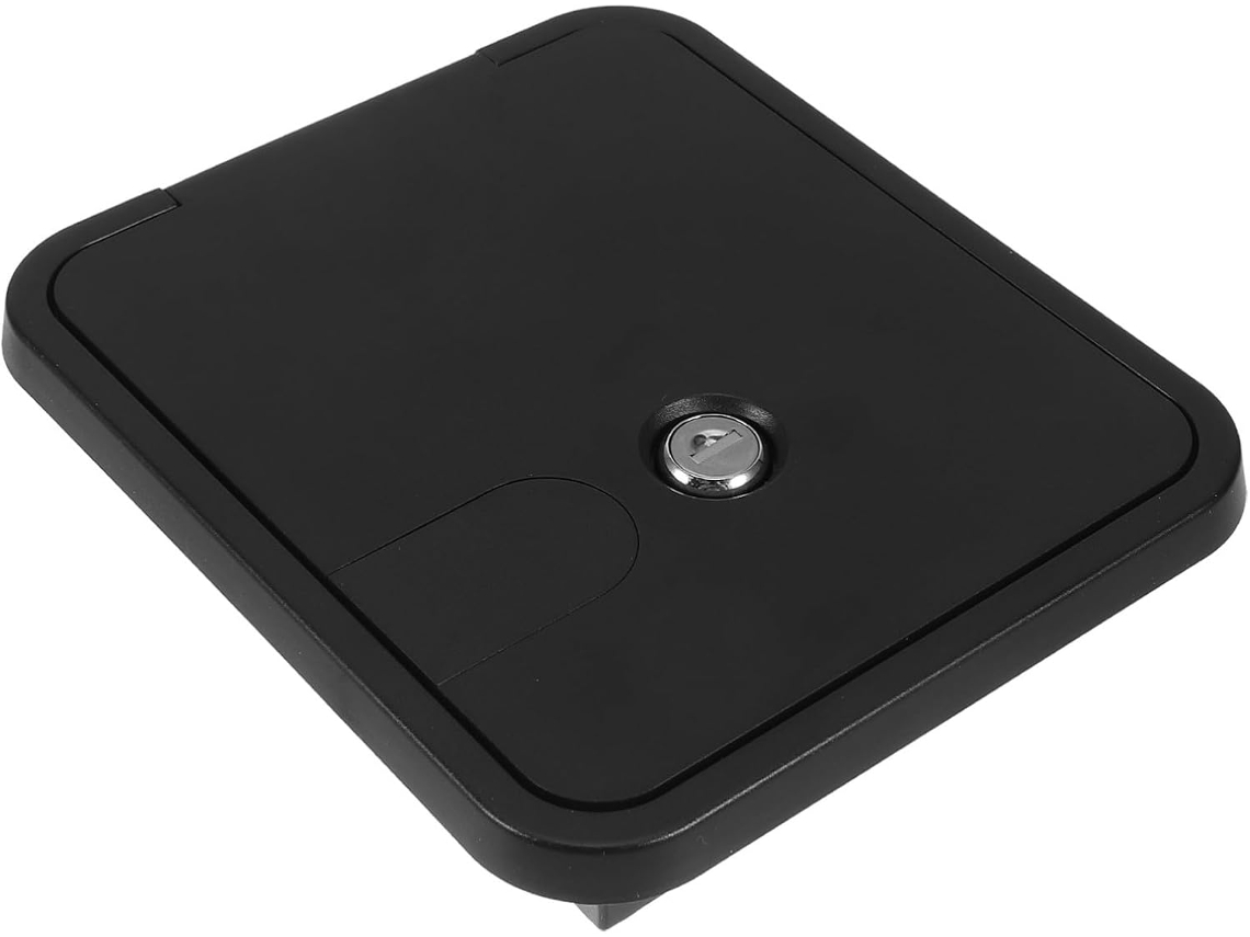 Cerradura Impermeable Para Puertas De Compartimentos De Almacenamiento De Autocaravanas, Fabricada En Aleación De Abs, Con 2 Llaves.