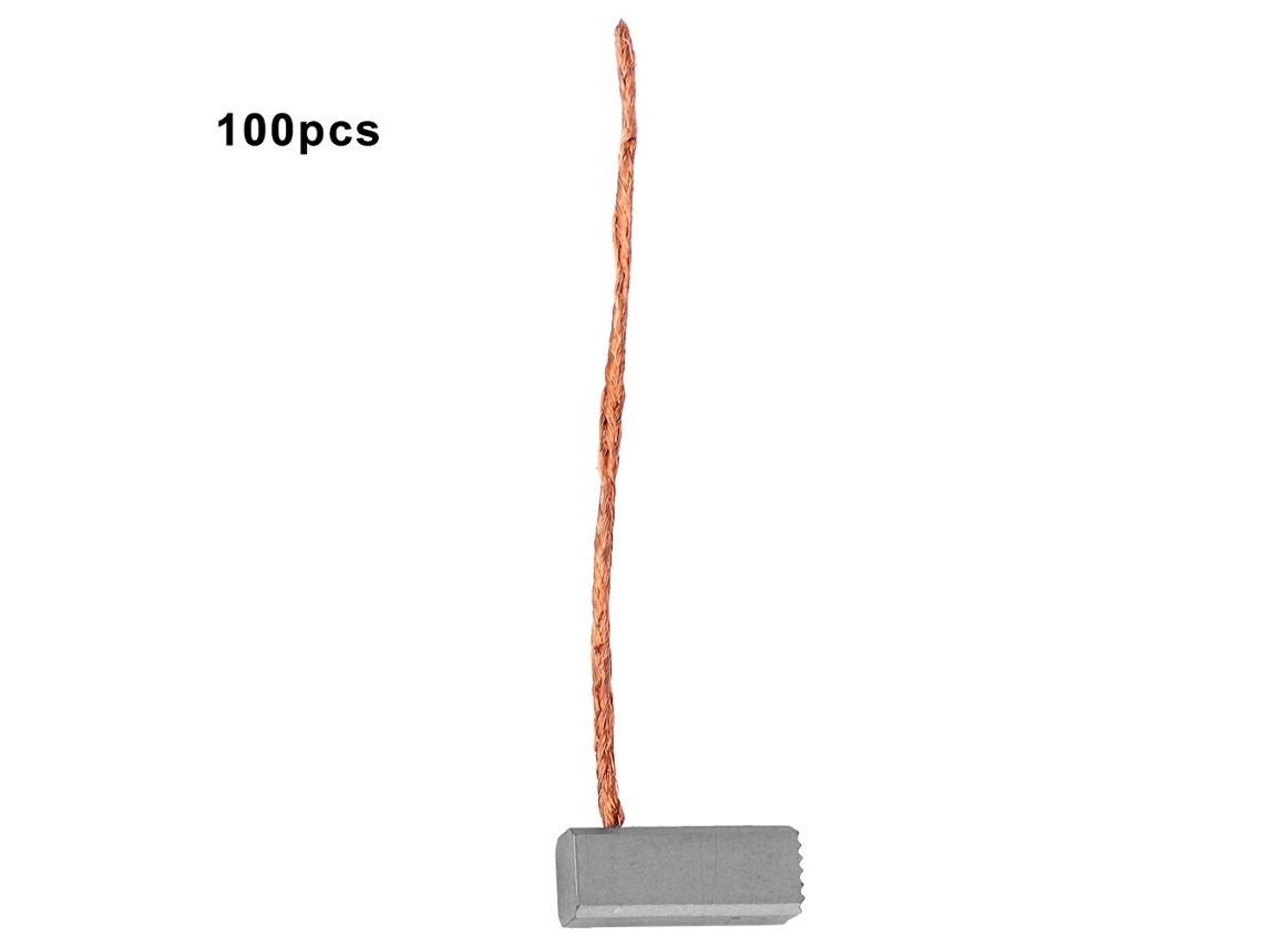 100 Unidades De Escobillas De Carbón Para Motor De Bomba De Diafragma Miniatura J420 6x6x15mm