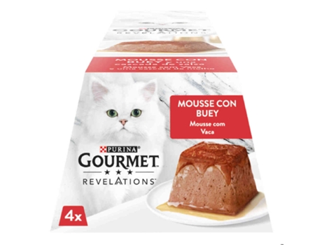 Pienso PURINA Gourmet Revelations Mousse Vaca