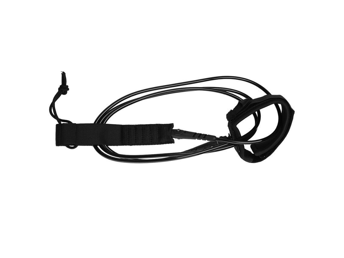 Correa De Tobillo Para Surf 6ft 5.5mm Tpu Con Cierre De Velcro Negro Accesorios De Surf Paddle Board