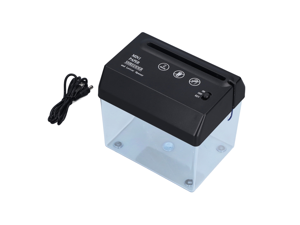 Trituradora De Papel Mini Usb A6 Hoja De Metal Resistente Al Desgaste Duradera Portátil Ahorra Espacio Eléctrica Para Hogar