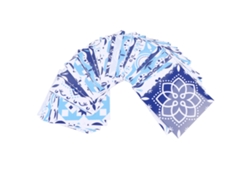 Baok-64 Piezas de Adhesivos Autoadhesivos Removibles para Azulejos de Estilo Mediterráneo para Cocina y Baño 10cm