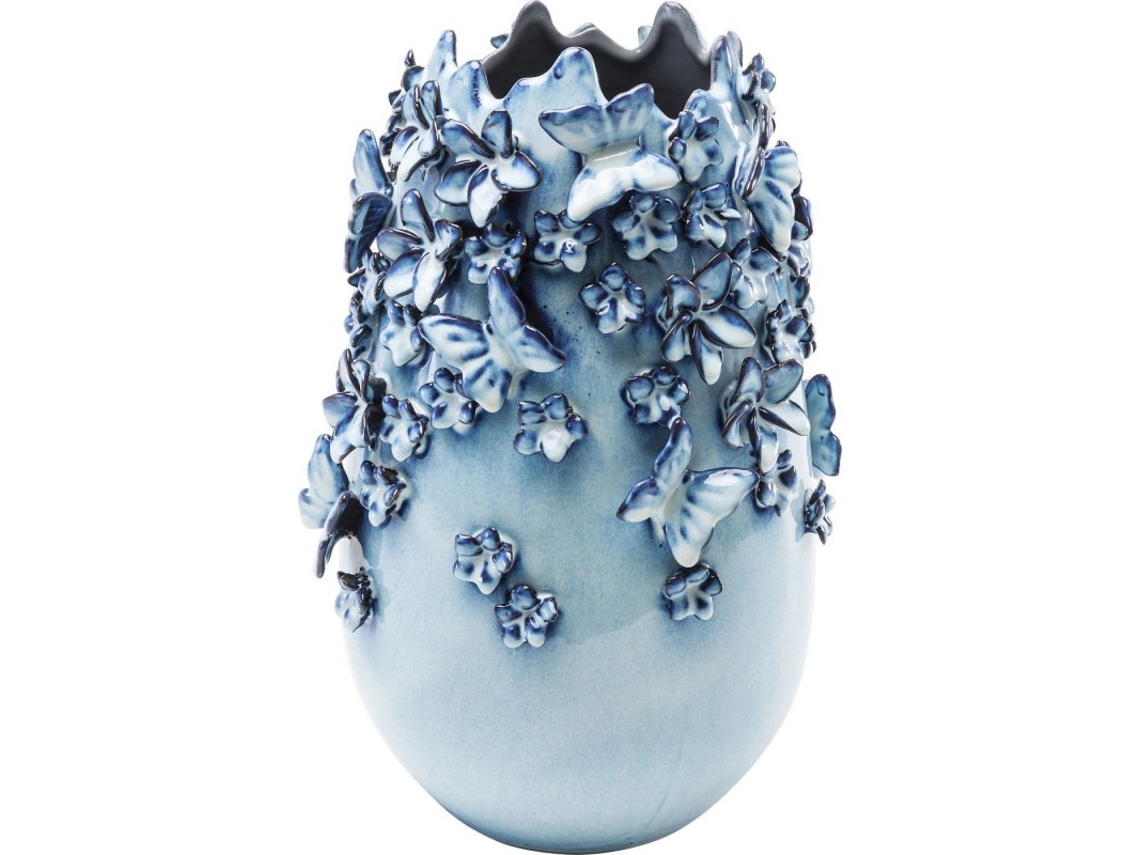 Maceta Butterflies Azul 35 cm