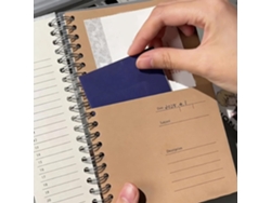 1 Cuaderno De Tapa Dura Con Encuadernación En Espiral, Páginas
