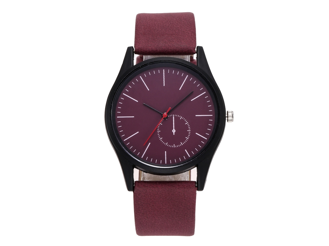 Reloj De Cuarzo Informal Para Hombre Y Mujer Con Correa De Cuero: Un Regalo Moderno Y Deportivo.