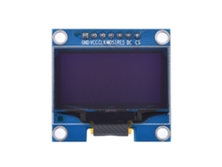 Módulo De Pantalla Oled De 1,3 Pulgadas Y 128x64 Píxeles Con Control Ssh1106, Interfaz Serie Iic Y Bajo Consumo De Energía.