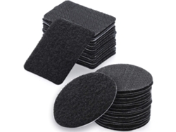 Cinta de velcro resistente, sin necesidad de taladrar, para fijar e instalar en la pared, de doble cara, para aplicaciones en superficies.