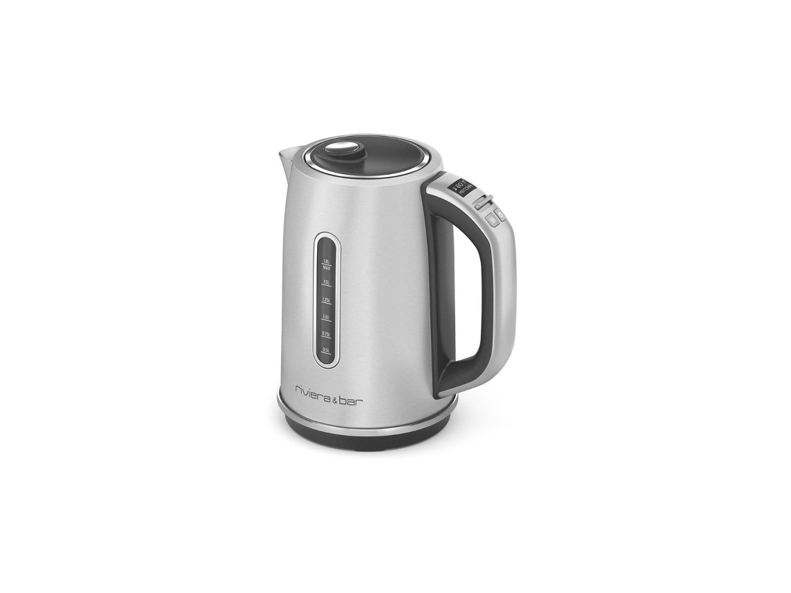 Hervidor eléctrico 1,8l 2200w negro y acero inoxidable. BBT660 - RIVIERA & BAR