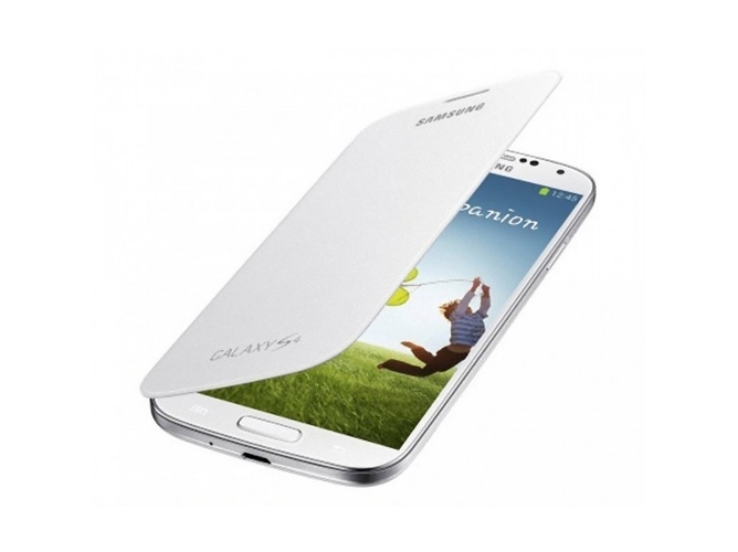Funda SAMSUNG Galaxy S4 Flip Blanco