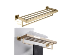 Toallero, construcción de acero duradero, elegante acabado cepillado, 005fg Oem