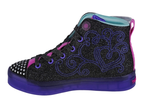 Zapatillas de Niña SKECHERS Twi Lites Twinkle Wishes Negro (33)