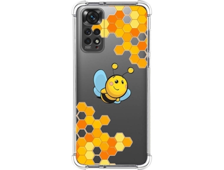 Carcasa Xiaomi Redmi Note 11 TUMUNDOSMARTPHONE Dibujos Antigolpes Abeja Multicolor