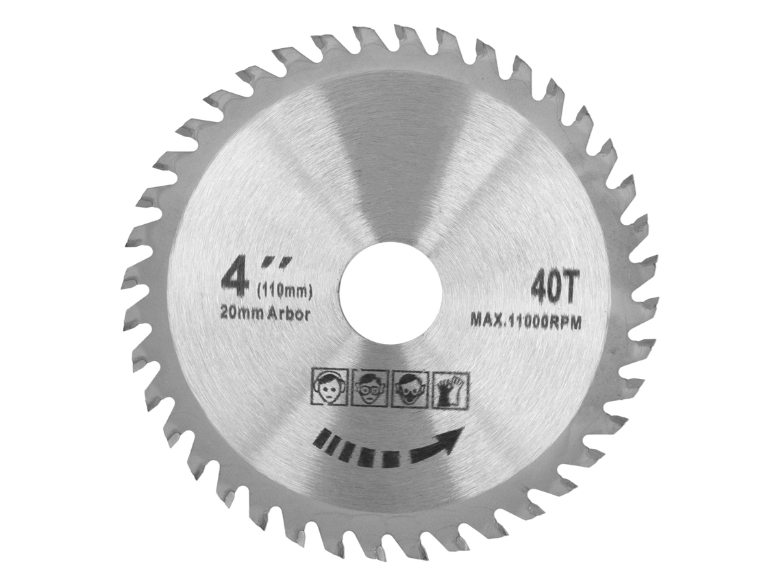 Hoja De Sierra Circular De 4x40t Y 105 Mm Para Carpintería Y Corte De Madera - Accesorio De Herrero
