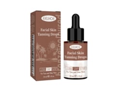 Sérum facial para un bronceado rápido y un efecto natural.