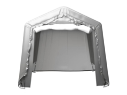 Carpa De Almacenamiento Acero Gris 240x240 Cm