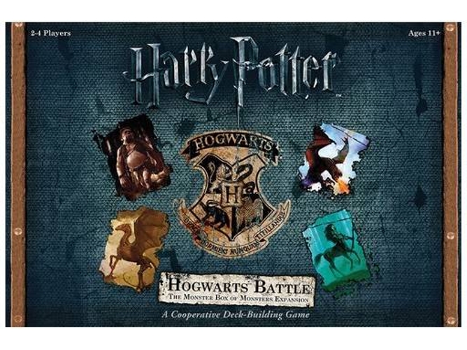Juego de Mesa USAOPOLY Harry Potter Hogwarts Battle: the Monster Box of Monsters (Inglés - Edad Mínima: 11)