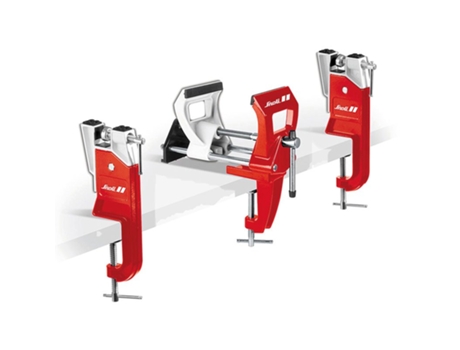 Soporte SNOLI Torno De Esqui World Cup Ski Vise Pro Span To 155 Mm Vermelho,Branco