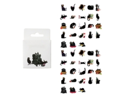 46 Pegatinas De Gatos Autoadehesivas Fáciles De Despegar Estilos Diferentes Bonitas Animales Para Scrapbooking Y Planificadores