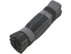 50/20/30/40 Cables Reutilizables - Soporte Para Cables Negro De 7 Pulgadas, Organizador De Cables De 30 Piezas