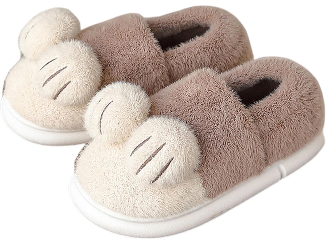 Pantuflas Zapatos 42-43 | Algodón, Tpr, Piel Sintética, Polar