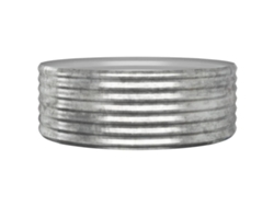 Jardinera VIDAXL Plateado Acero (100x100x36 cm)